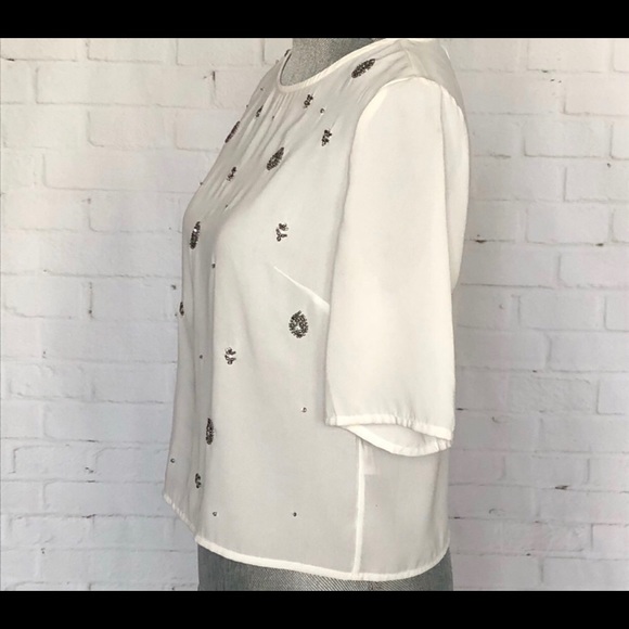 Chelsea28 embellished sheer top from Nordstrom - Picture 3 of 6